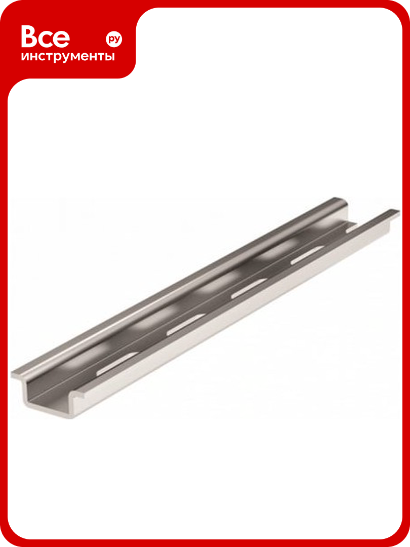 DIN-рейка DKC OMEGA 02130 DIY оцинкованная сталь 155x55 см