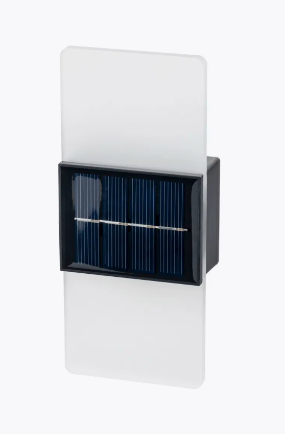 Настенный уличный светильник Duwi Solar LED IP65 черный/белый