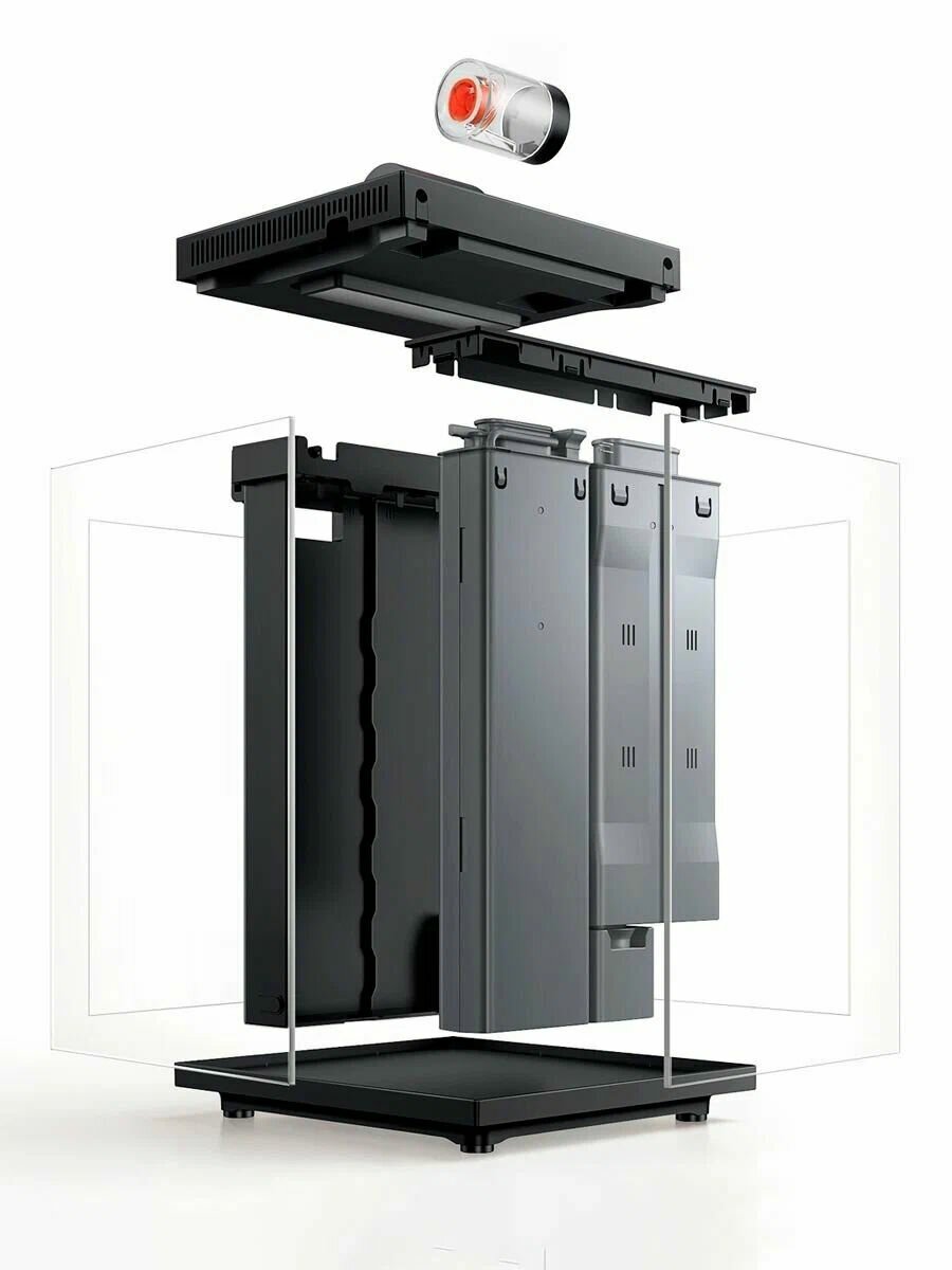 Аквариумы И Аквафермы Xiaomi Умный аквариум Xiaomi Mijia Smart Fish Tank MYG200 10L (CN) переходник в комплекте