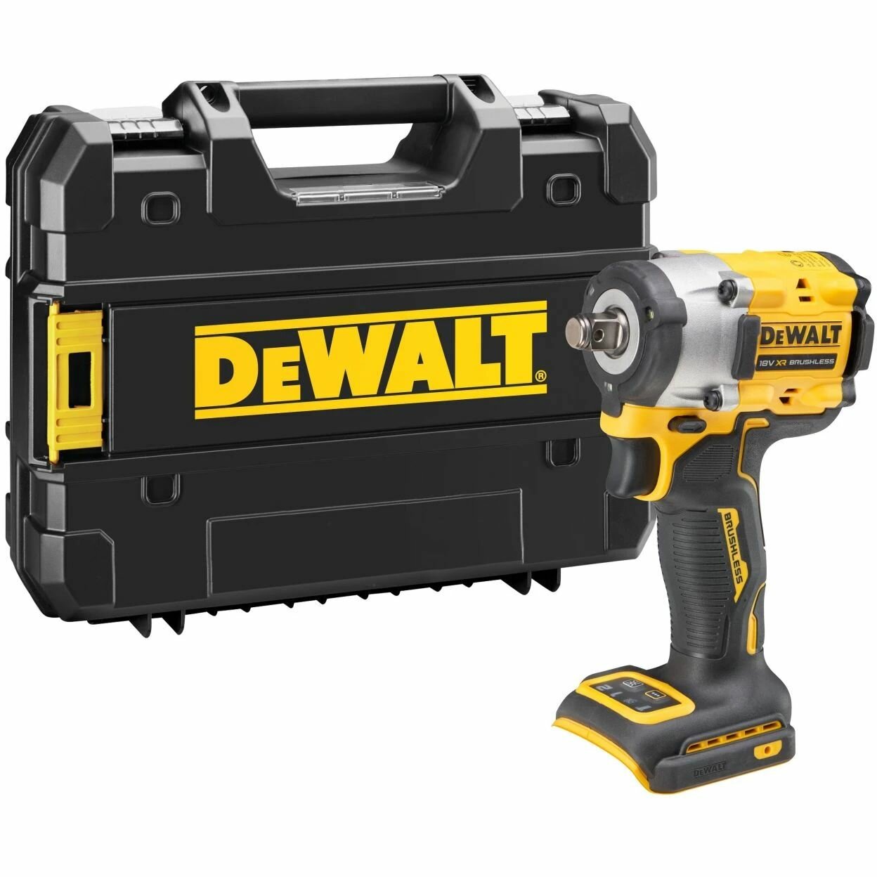 Аккумуляторный гайковерт DEWALT DCF921NT 18 В 610 Нм 3550 уд/мин без АКБ и ЗУ в кейсе TSTAK
