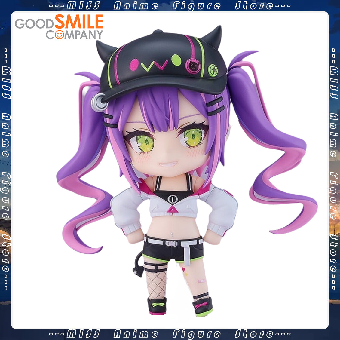 GSC Nendoroid Подвижная Чиби-фигурка 10 См Hololive (Гаура Гура, Ина'нис, Сирасиро Ботан, Накири Аюме) - Коллекционная Модель Со Сменными Аксессуарами