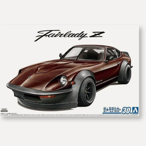 Изображение товара Сборные автомобилей модели Aoshima-05844 1/24 Nissan Fairlady Z S30 Lady Z Custom Edition car model kit