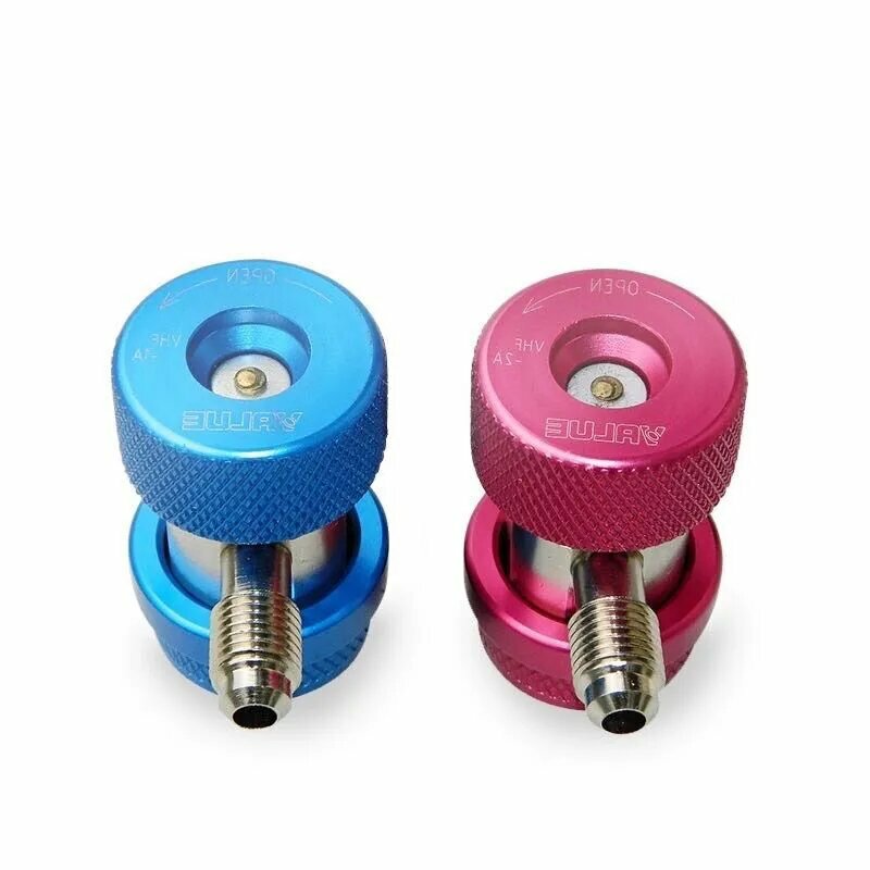 R134a Вентиль быстросъемный Value VHF-A (комплект 2 шт. 1/4" SAE)