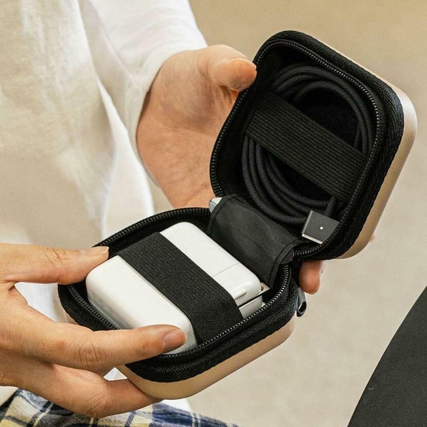 Shell Beige Футляр для гаджетов Mini — фото 1