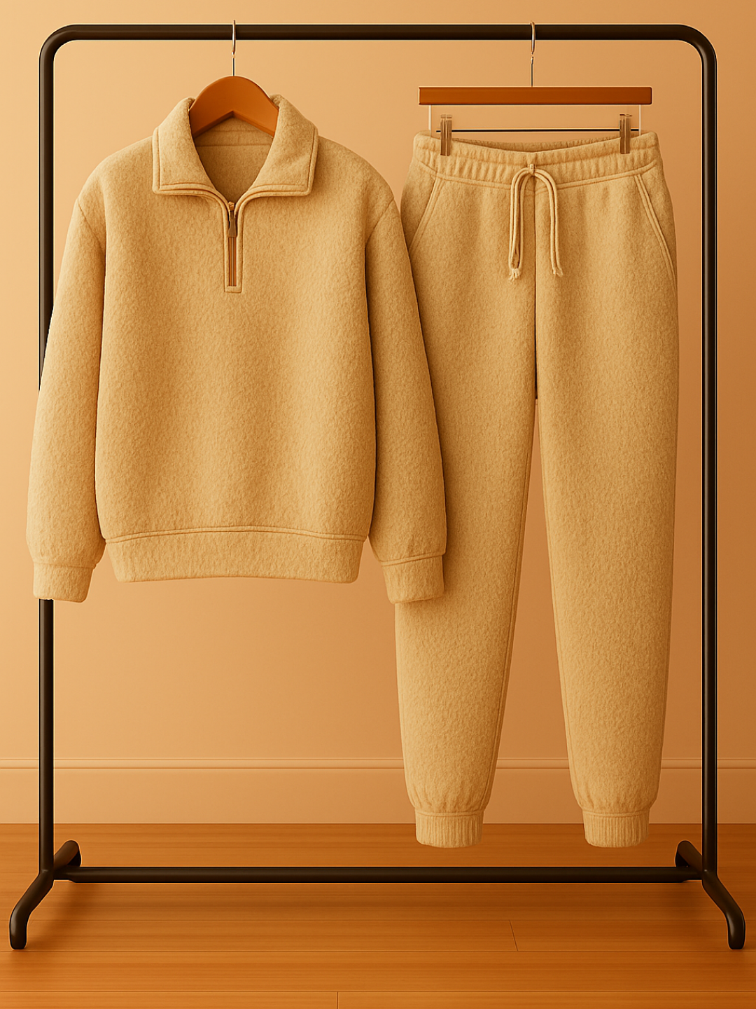 Комплект одежды  M-48, L-50, XL-52, XXL-54, XXXL-56, размер XXL, бежевый