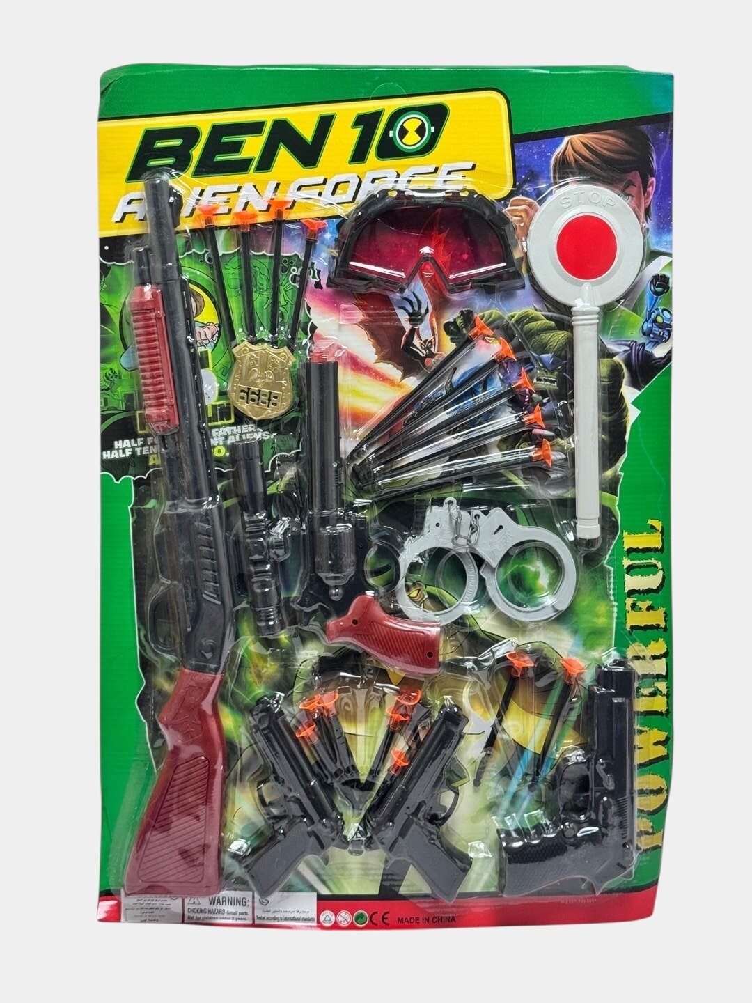 Набор оружия Ben 10: Alien Force игрушечный детский пластиковый. Код. 24285