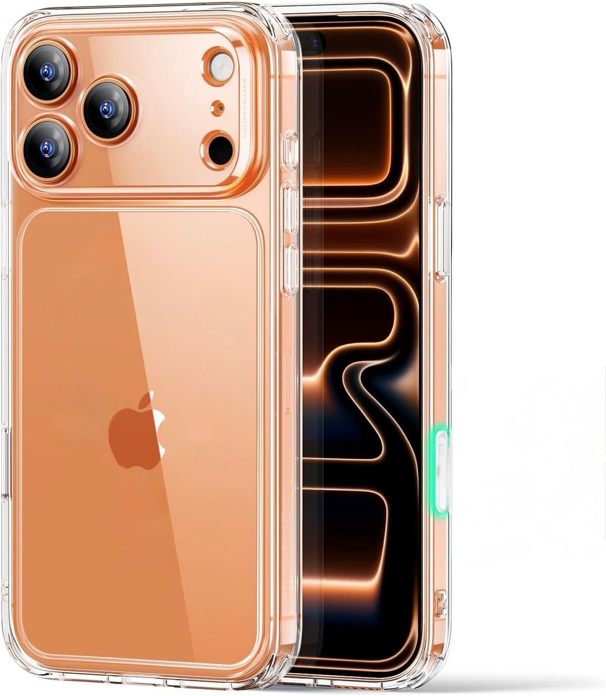 Чехол для iPhone 7MILLIARD 7 Billion, прозрачный, TPU, для iPhone 17 Pro Max, ударопрочный