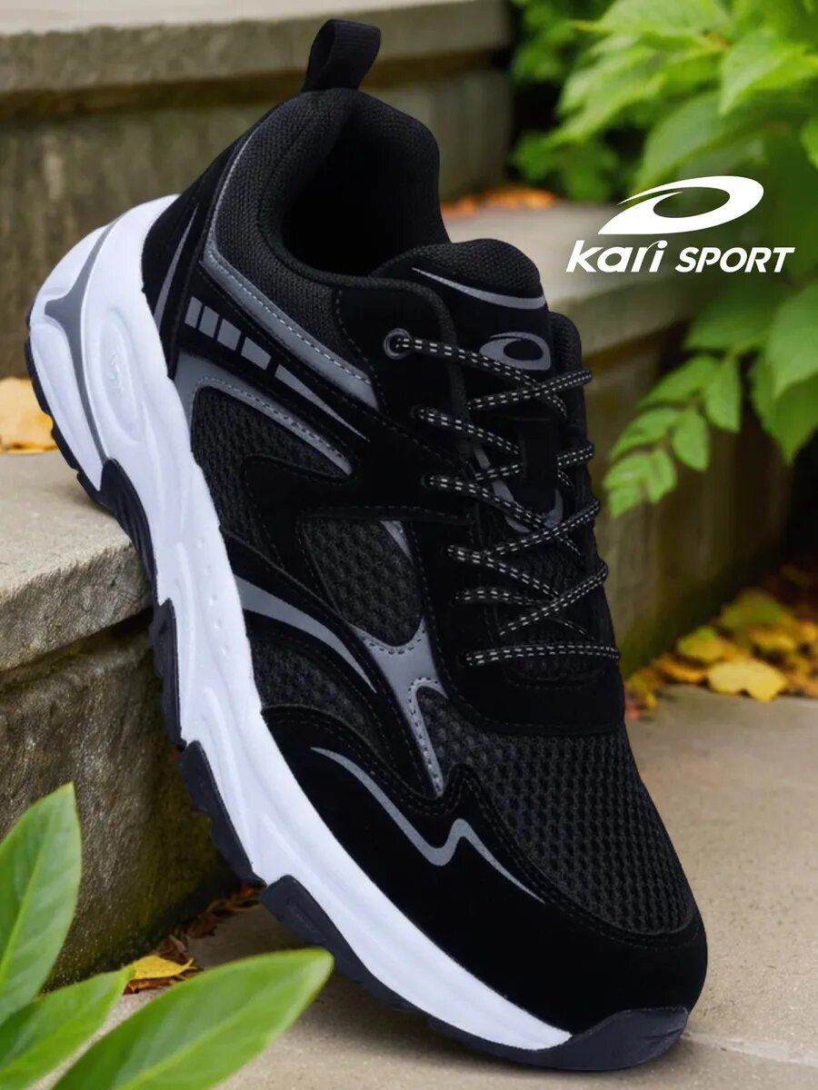 Кроссовки kari, полнота 7 (RU)/ на среднюю и широкую стопу, размер 42, черный