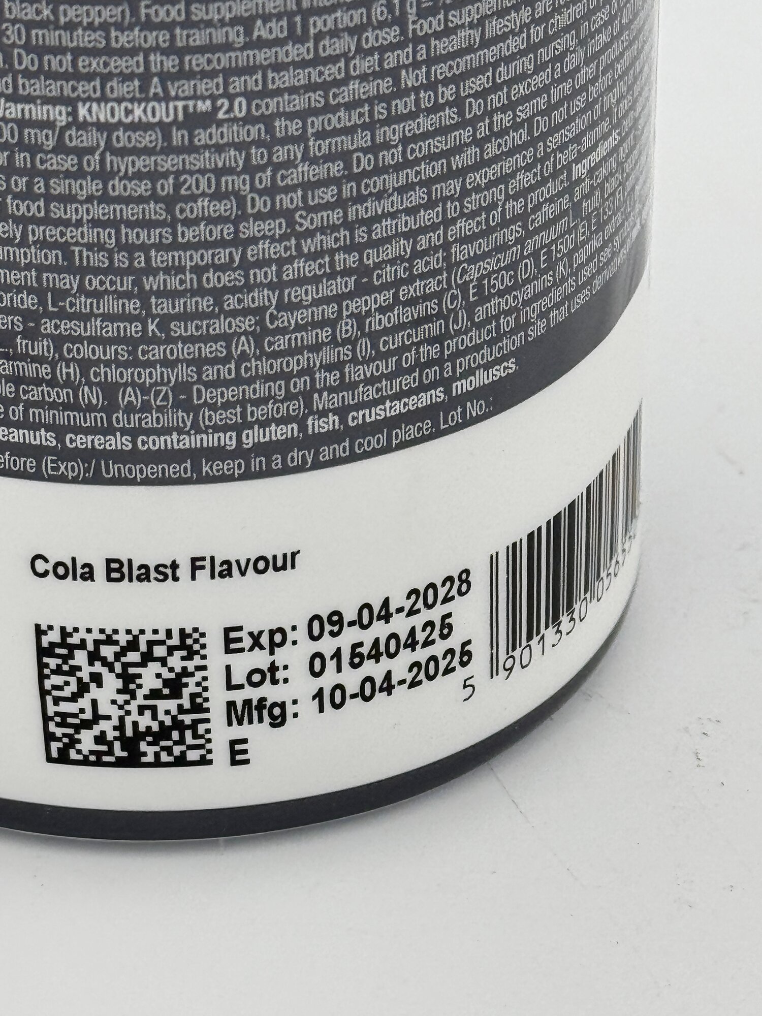 Предтренировочный комплекс Olimp Knockout 2.0, 305 г, вкус bubbleblow — фото 1