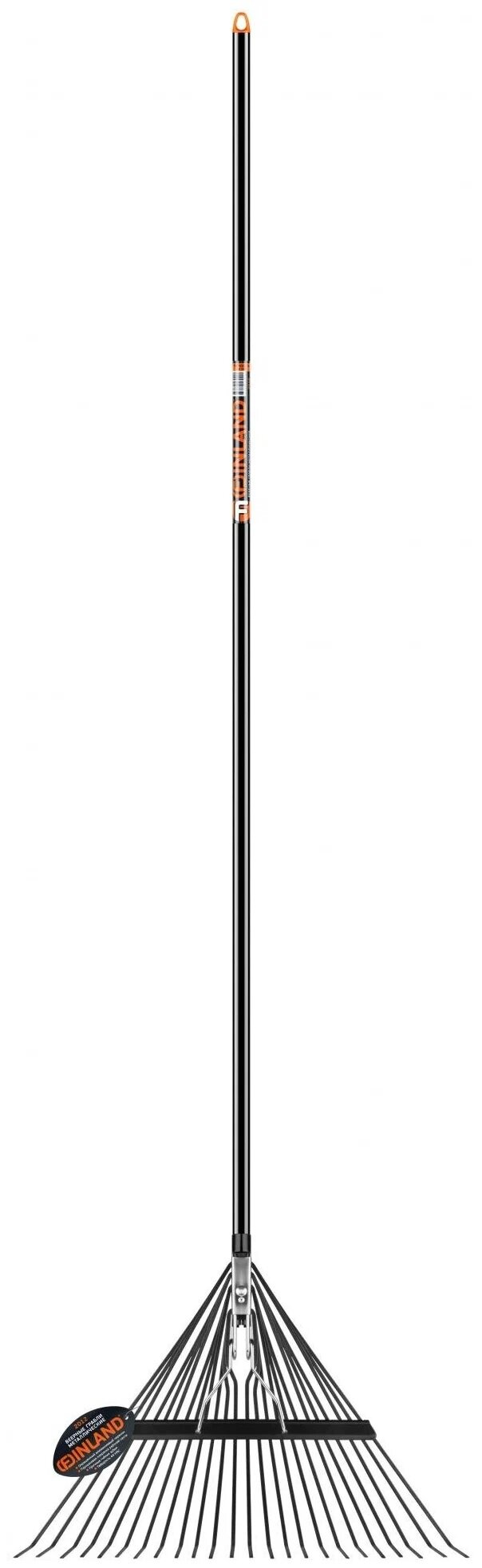 Грабли с черенком Finland 2012-ч веерные длина 180 см ширина рабочей части 60 см