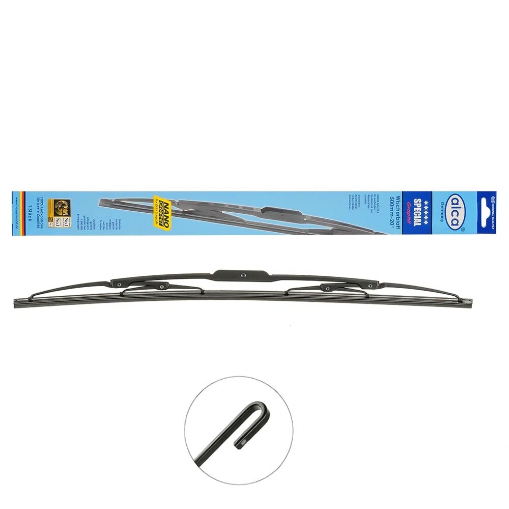 Щетка стеклоочистителя ALCA SPECIAL 110000 каркасная 500 мм