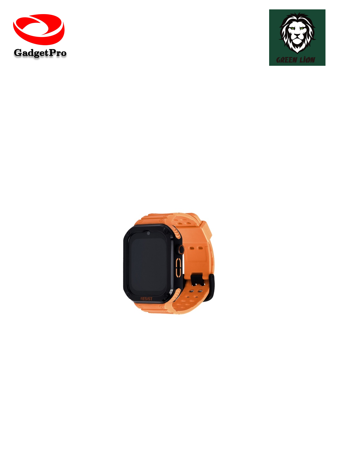 Green Lion Series 3 4G Kids Smart Watch: GPS, SIM, цветной экран, для детей, новый дизайн.