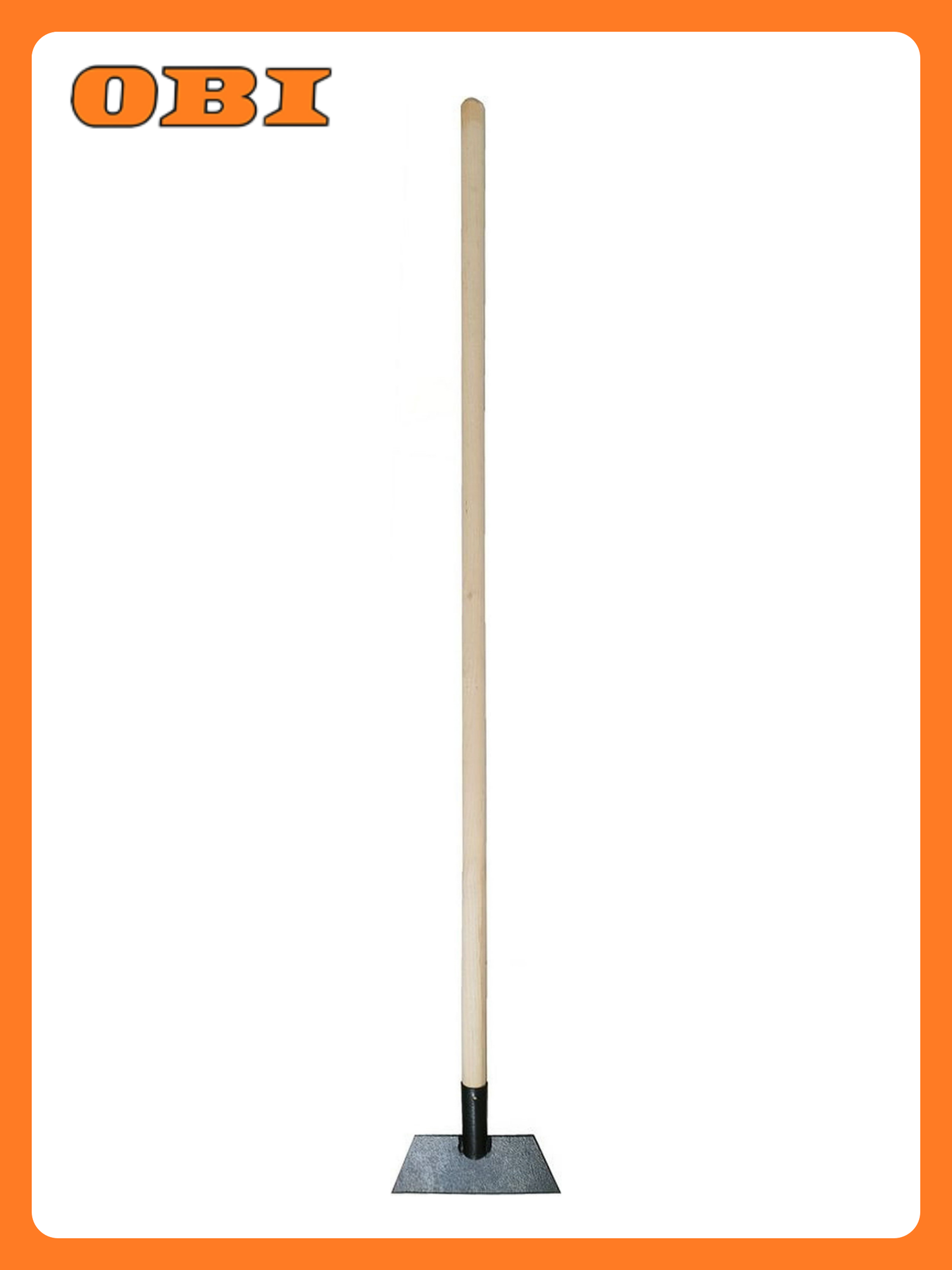 Скребок для льда с деревянным черенком 20х130 см