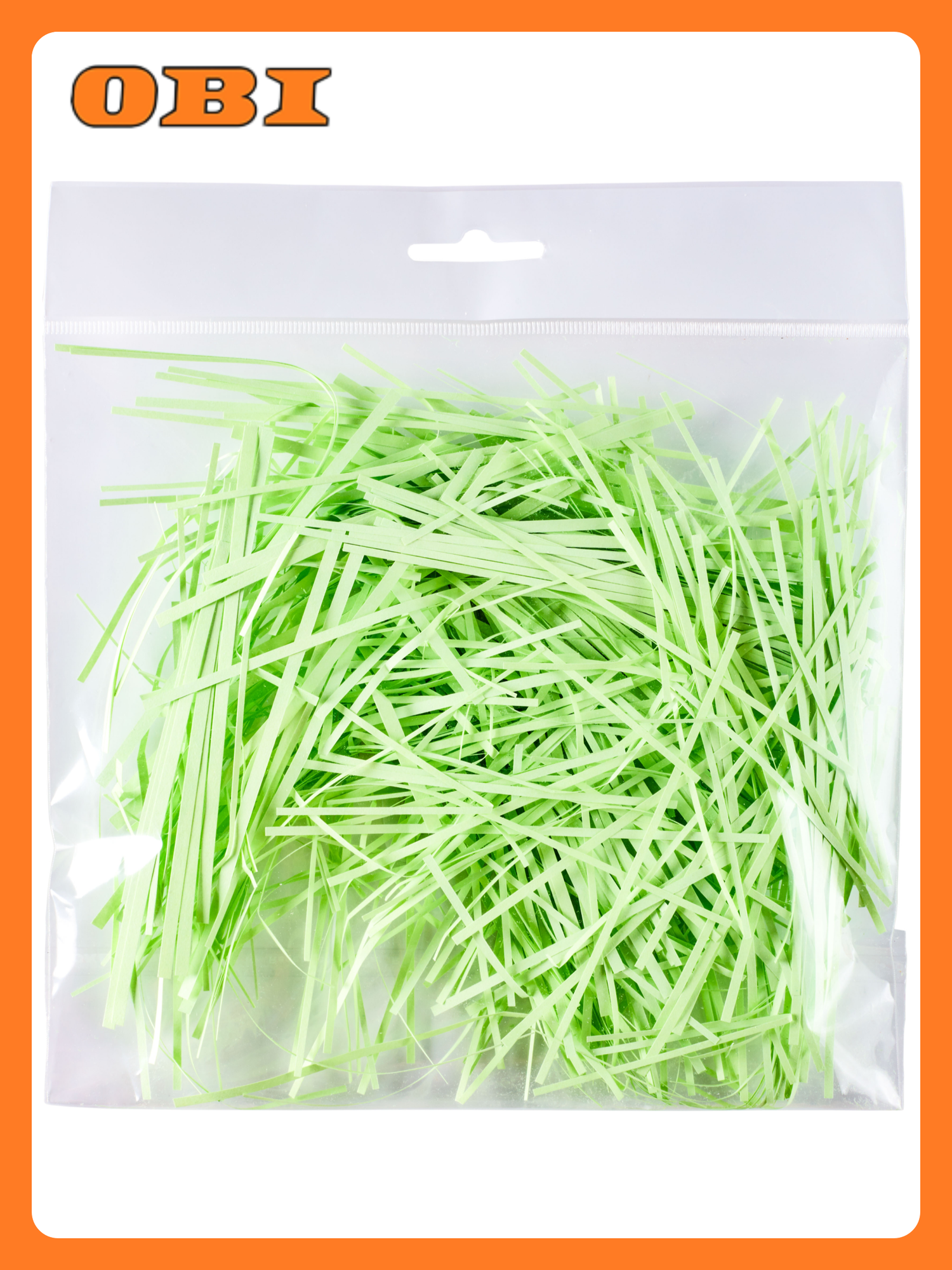 Наполнитель бумажный Домашняя кухня  Трава   для украшений  зеленый  7 г