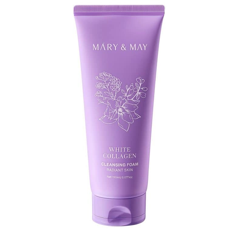 Пенка для умывания с коллагеном Mary&May White Collagen Cleansing Foam