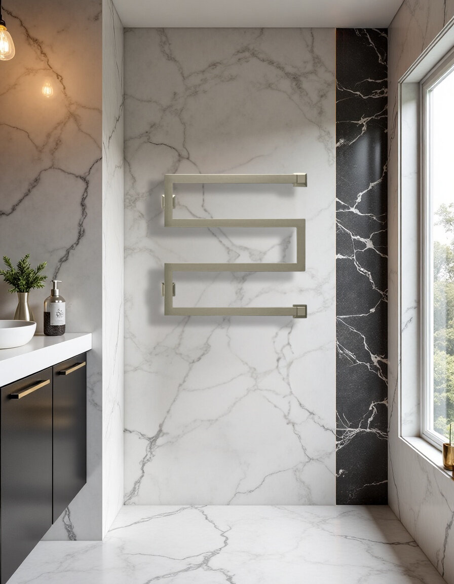 Полотенцесушитель водяной SNAKE-2 50х60 (см) Грейдж Угловое подключение