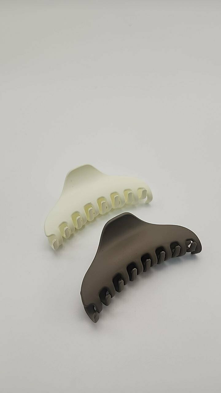 Крабики для волос, заколка с матовым покрытием, зажим — фото 1