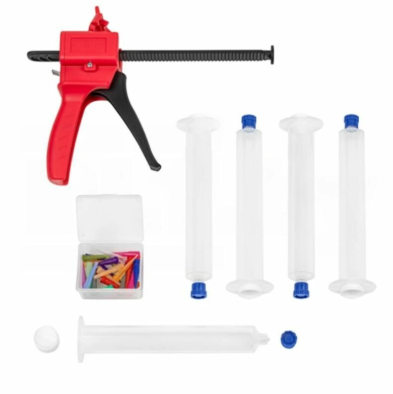 Пистолет-шприц для герметика и затирки DLT, 50 мл, арт. 4315 — фото 1