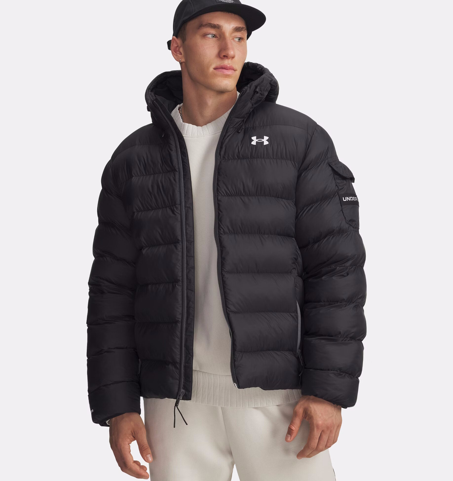 Куртка спортивная Under Armour, размер L, черный