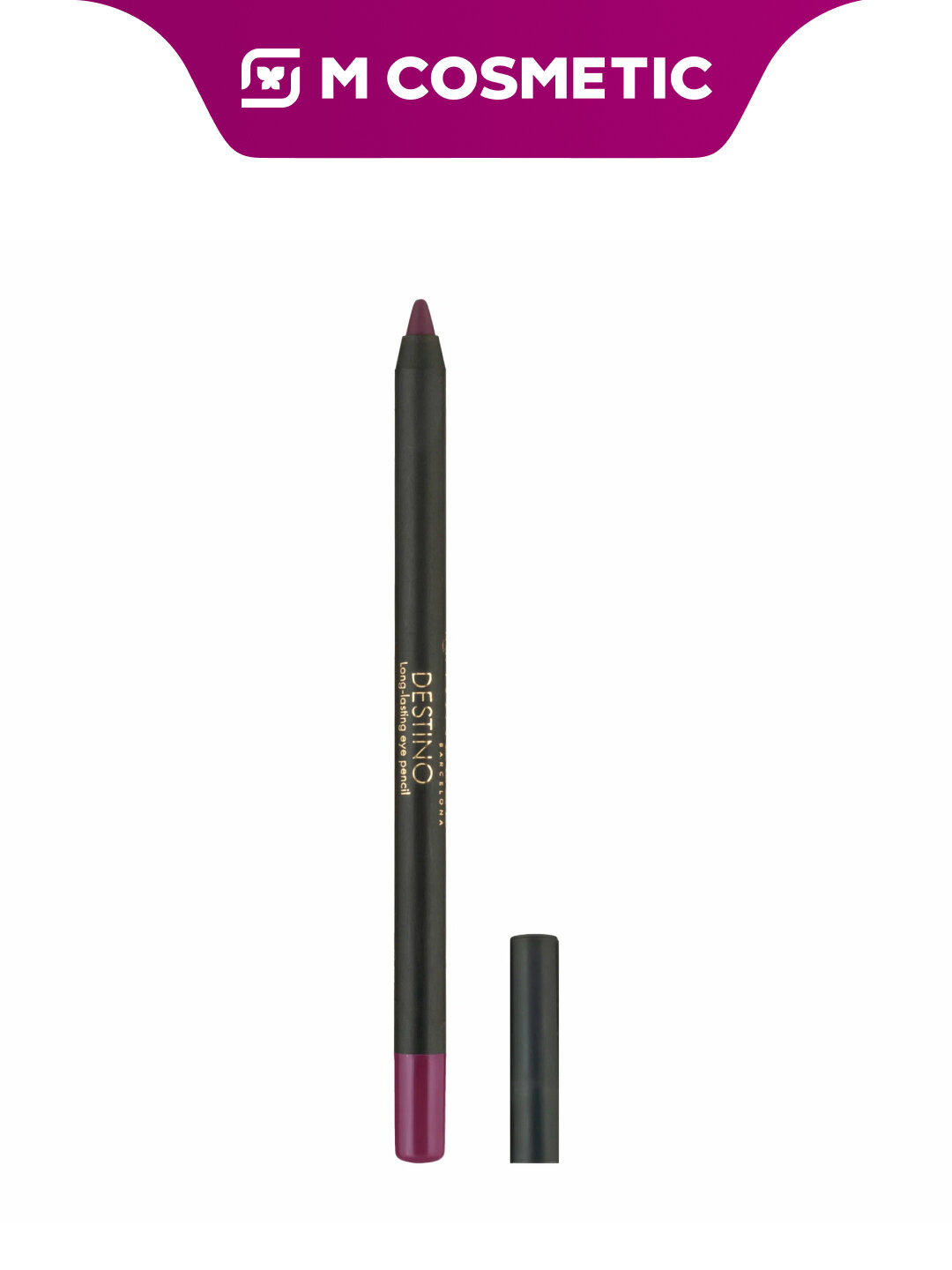 Карандаш для век Ninelle Destino № 225, устойчивый, темно-фиолетовый, 1.5 г