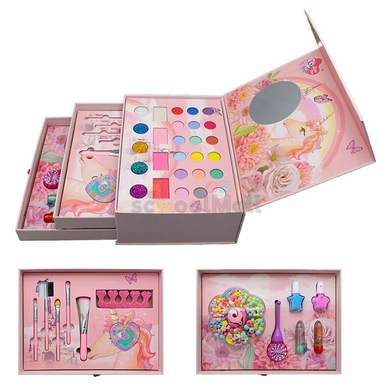 Набор для творчества "DIY Beads Makeup Box for Girls", для девочек, от KidzMartpk — фото 1