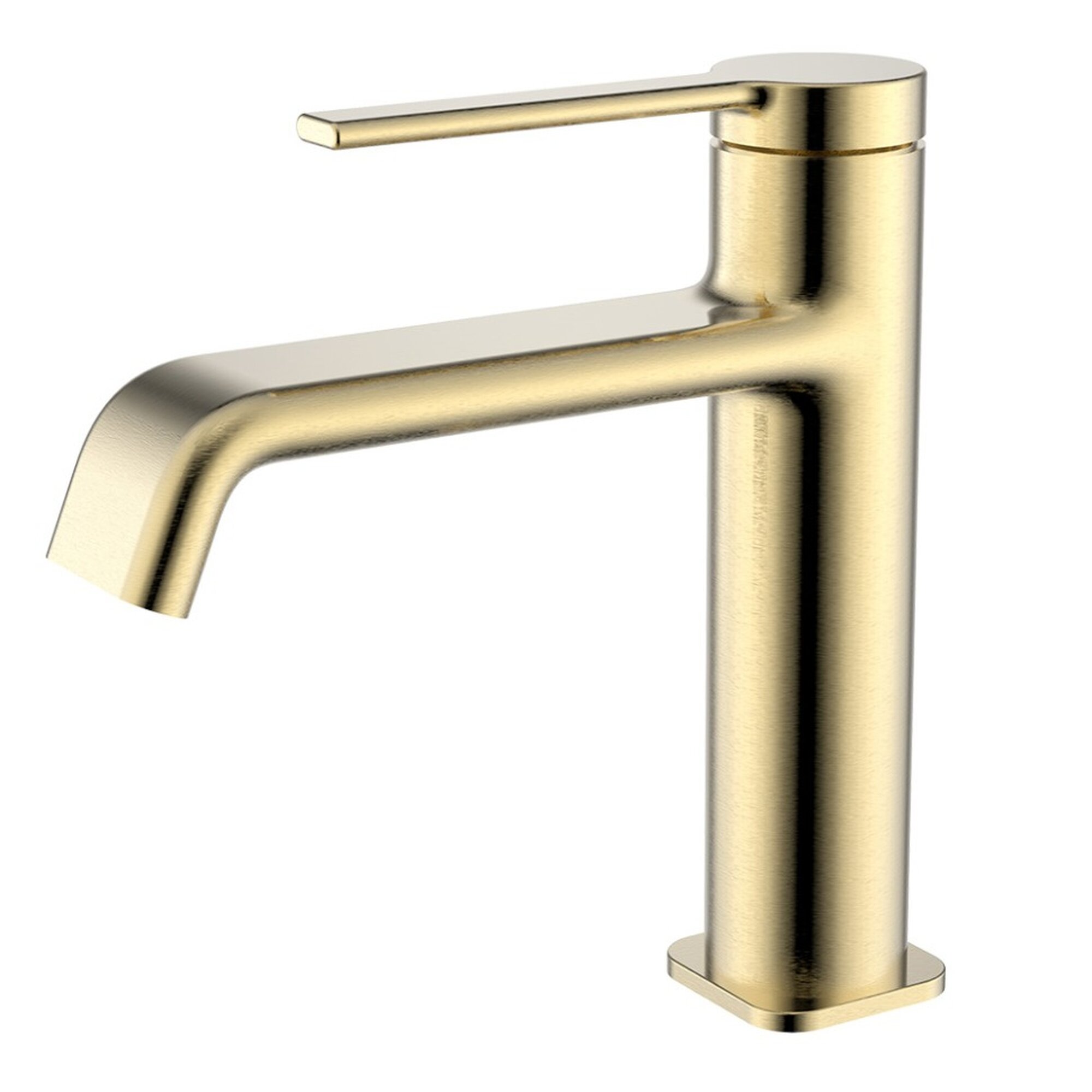 AQM6410BG Asti Смеситель для раковины однорычажный, Brushed gold