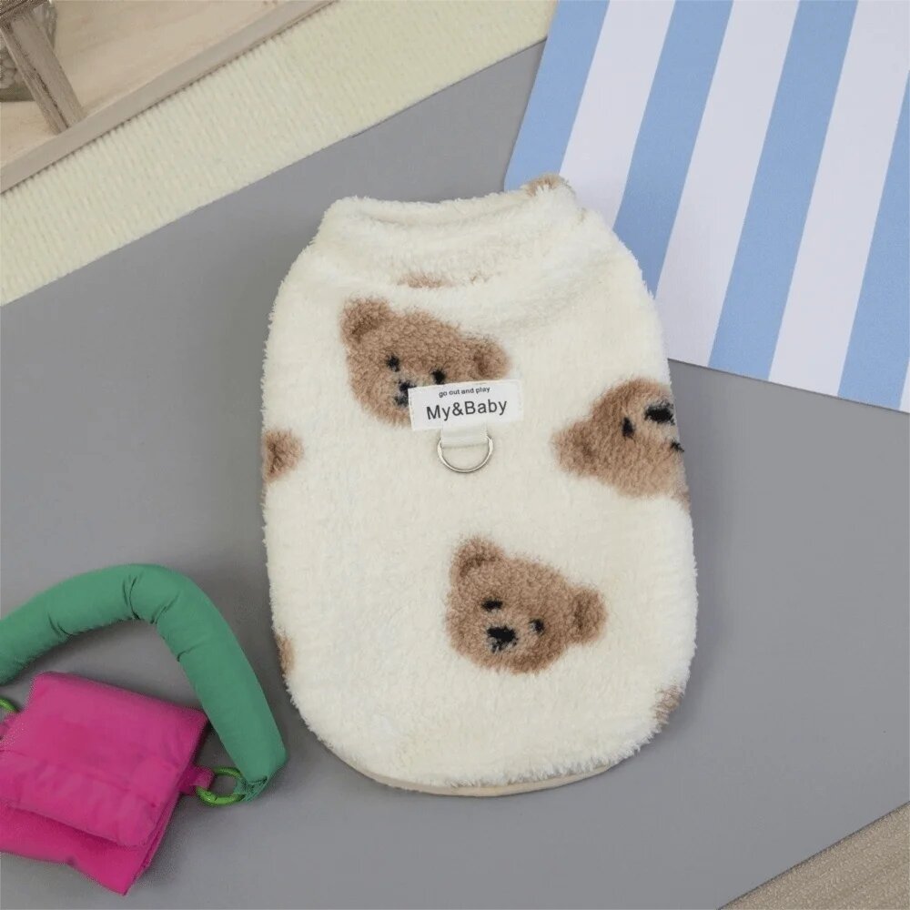 Куртка для собак из флиса с медведем XXL-Bear