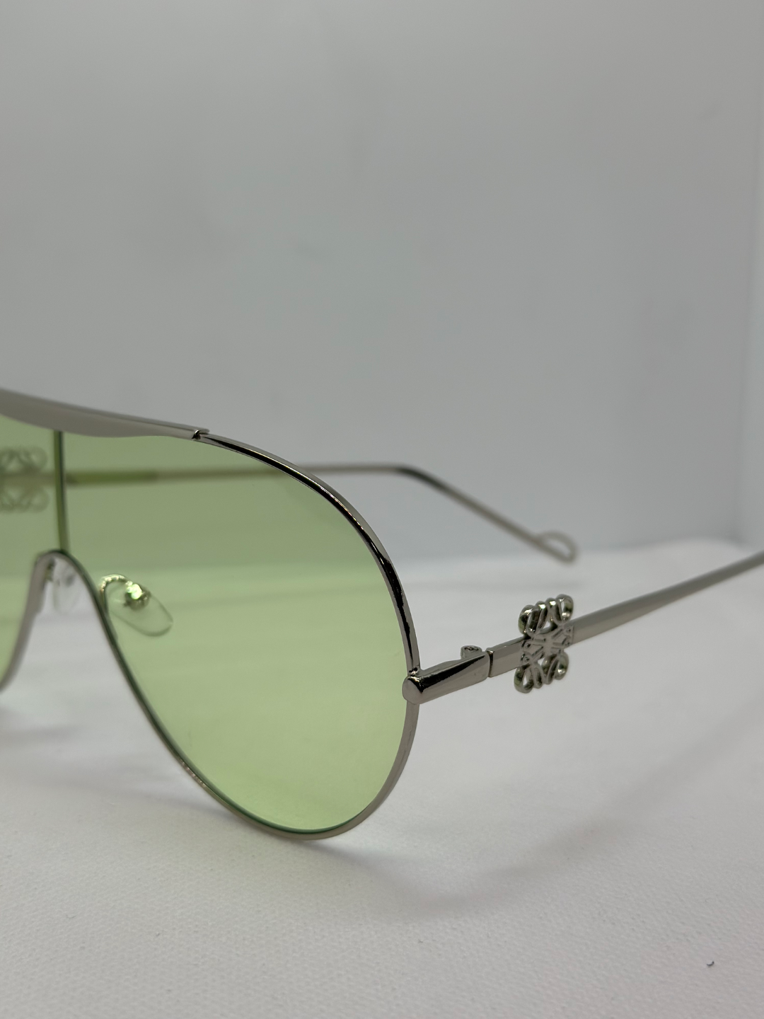 Солнцезащитные очки , зеленый, — фото 1