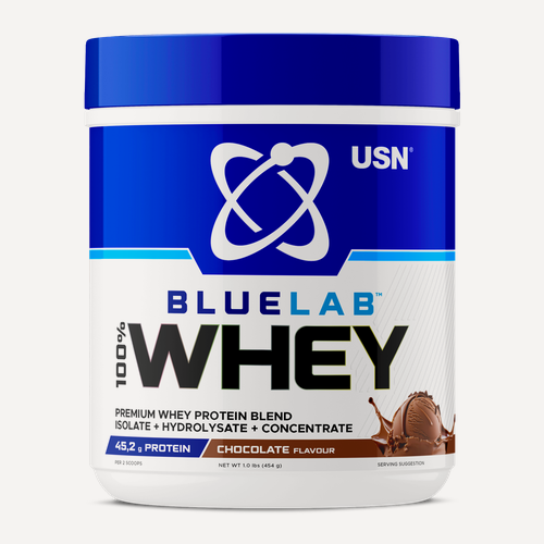 Изображение товара USN BlueLab Chocolate Whey Protein Протеин 454 г со вкусом шоколада