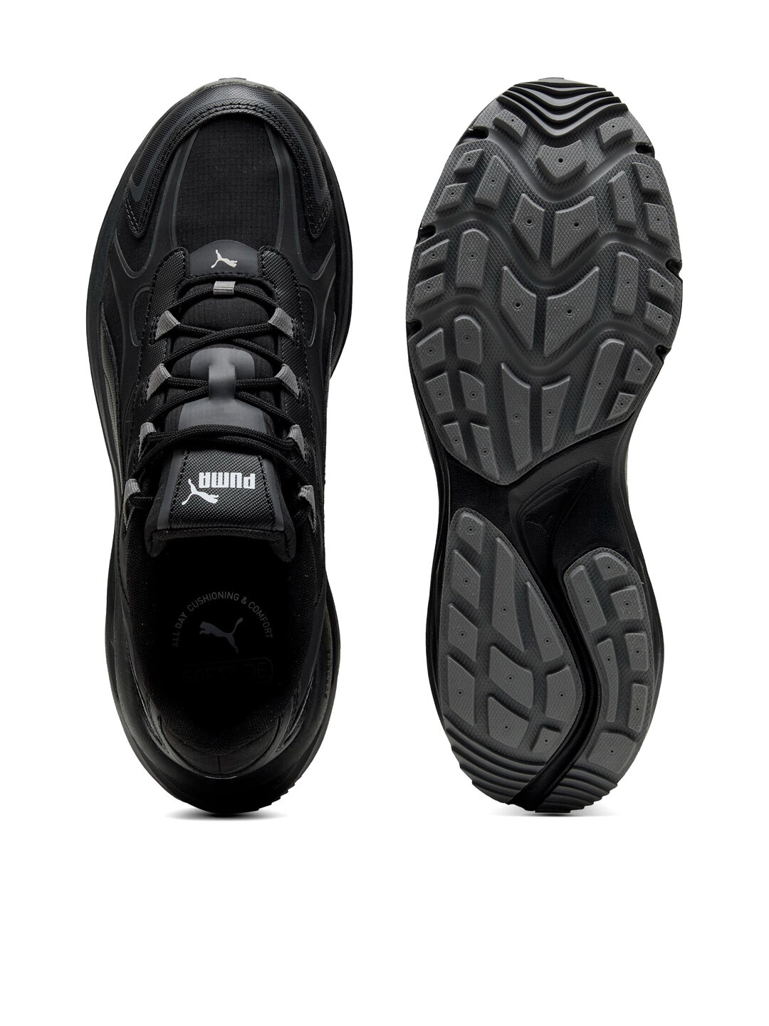 Кроссовки PUMA Hypnotic LS, размер 8.5 UK, черный/черный — фото 1