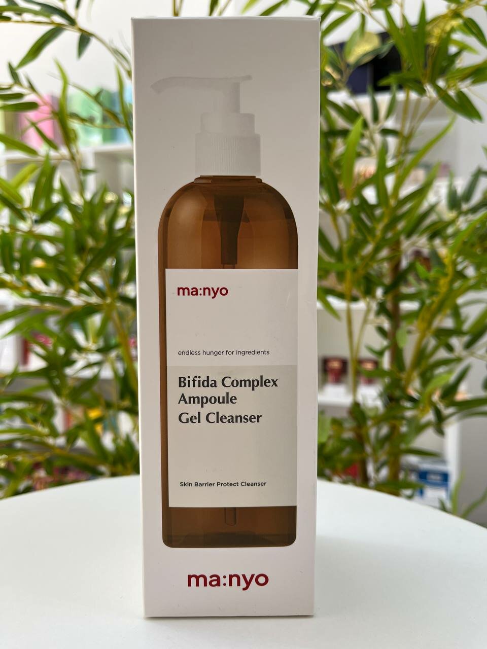Гель очищающий для лица с бифидобактериями Manyo Factory BIFIDA COMPLEX AMPOULE GEL CLEANSER , 400 мл пенка для умывания