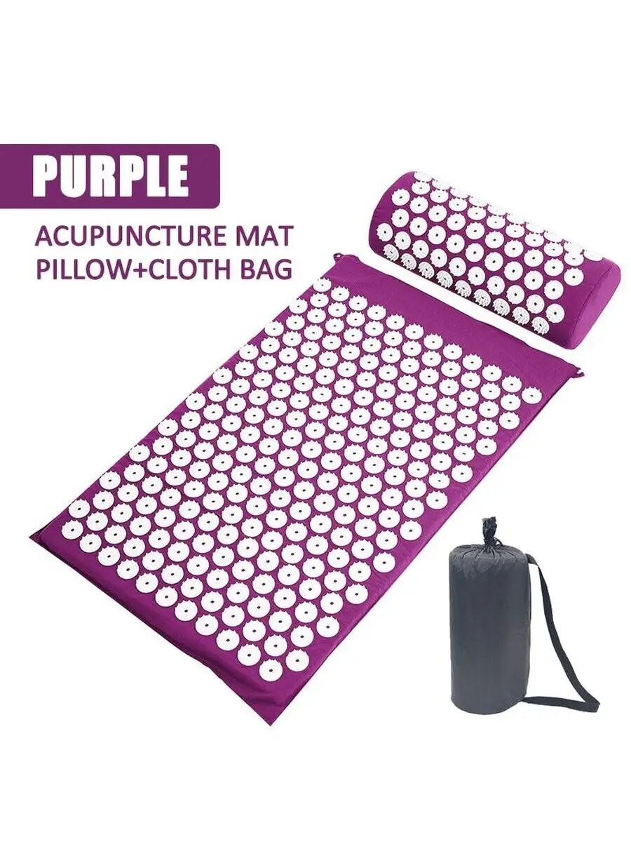 Акупунктурный массажный коврик Acupressure Mat
