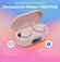 Беспроводные наушники Accesstyle Melon TWS Pink/ С микрофоном для...