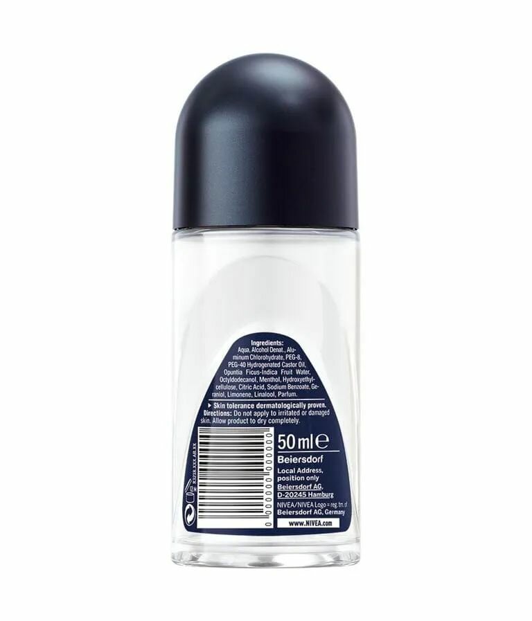 Дезодоранты И Антиперспиранты NIVEA Антиперспирант шариковый Fresh Kick муж, 50 мл