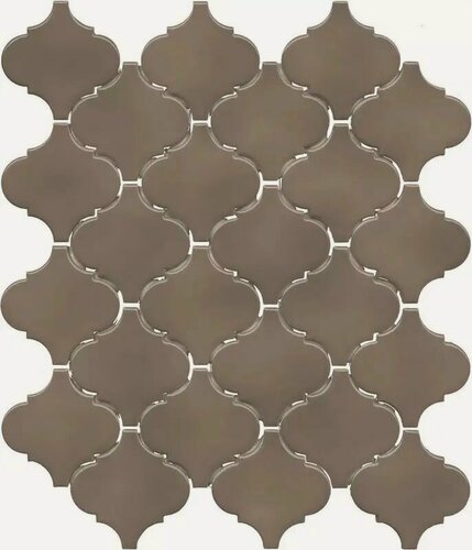 Изображение товара Керамическая плитка KERAMA MARAZZI Арабески Марокко коричневый тёмный глянцевый 26x30x0,7 (0.59 кв. м.)