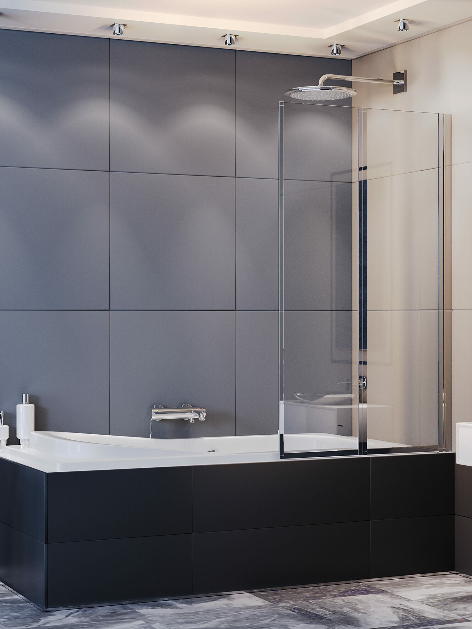 Шторка на ванную WeltWasser WW100 100Z2-80 10000002763