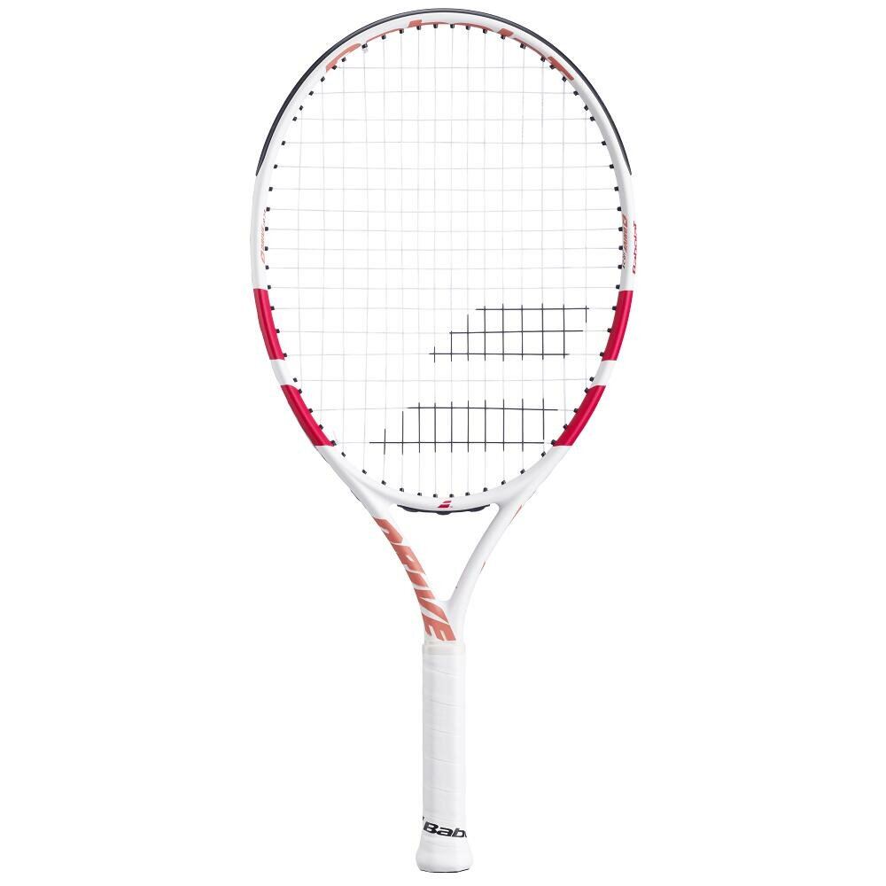 Decathlon Ракетка для большого тенниса Babolat Drive Junior 23, детская, белый/розовый