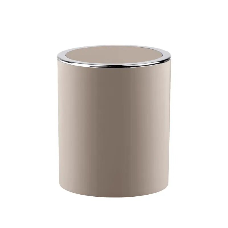 Контейнер для мусора Fixsen Round Beige FX-452-6 5 л пластик цвет бежевый