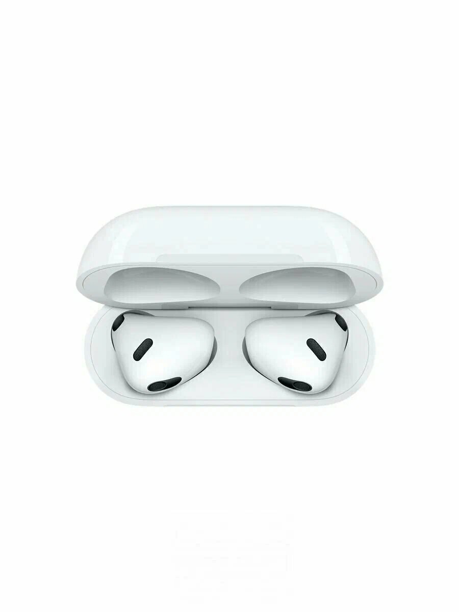 Беспроводные наушники Apple AirPods 3 (3-его поколения, 2022) с Lightning Charging Case, белые — фото 1
