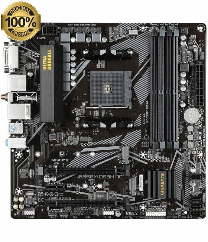 Материнская плата Gigabyte B550M DS3H AC