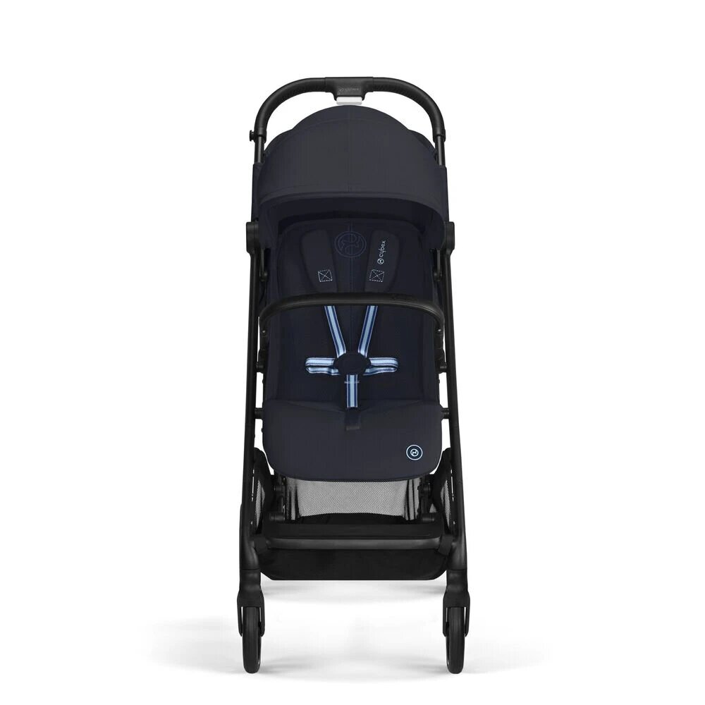 Обзор: Прогулочная коляска Cybex Beezy, цвет Dark Blue RC (Синий), артикул производителя 524000769
