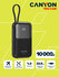 Внешний аккумулятор CANYON power bank 10000 OnPower 101, быстрая зарядка , со вс...