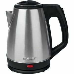 Чайник Scarlett SC-EK21S25 1.5л. 1350Вт серебристый (металл/пластик)