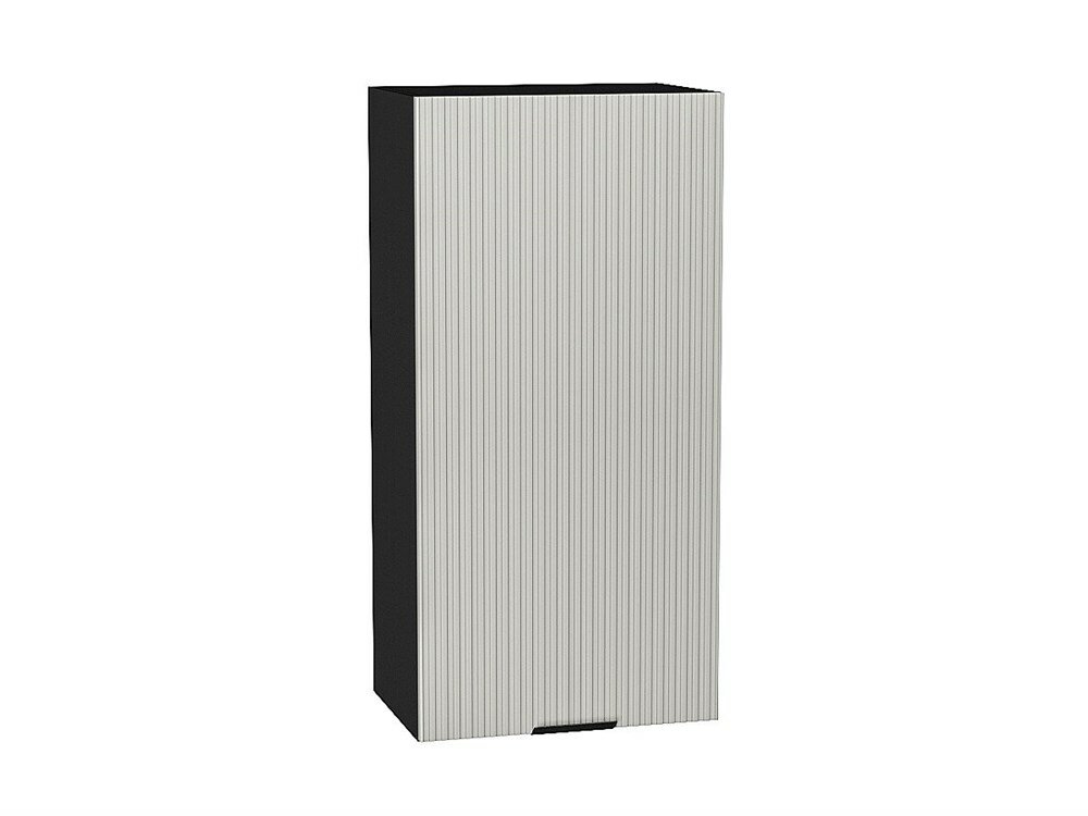 VVT Шкаф верхний с 1-ой дверцей Евро Лайн Graphite, Агат, 920, 450 В*Ш*Г 920*450*318, фасад МДФ Агат, корпус Graphite Агат
