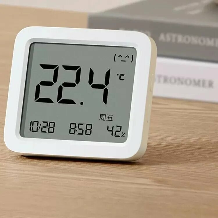Метеостанция Xiaomi Mijia Intelligent Thermometer 3 MJWSD05MMC (белый)