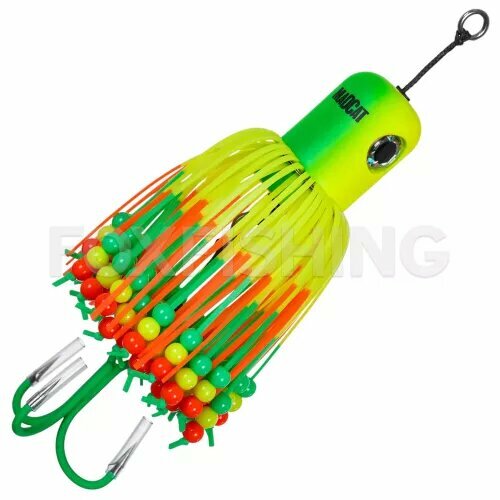 Приманка на сома Madcat A-Static Clonk Teaser Treble Hook FIRETIGER UV 200гр