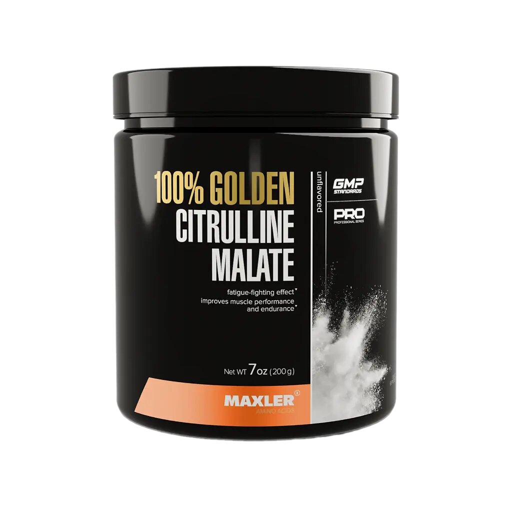 Макслер 100% Голден Цитруллин Малат / Maxler 100% Golden Citrulline Malate порошок по 200 г 1 шт