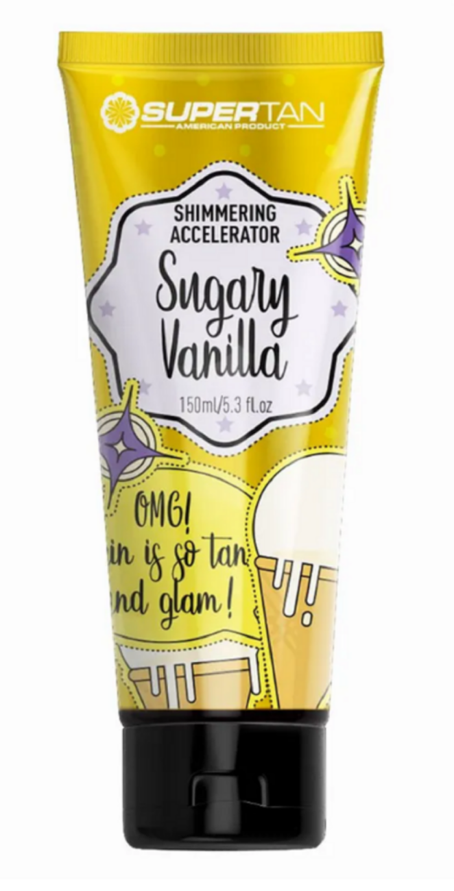Крем для солярия SUPERTAN SUGARY VANILLA 150 мл (без бронзаторов)