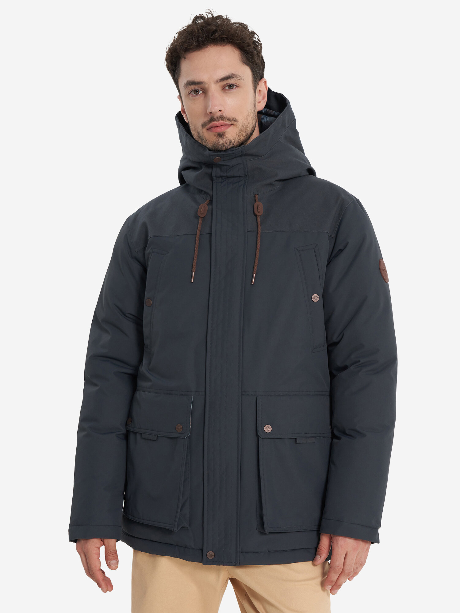 Пуховик CORDILLERO, размер 48-50, графитовый — фото 1