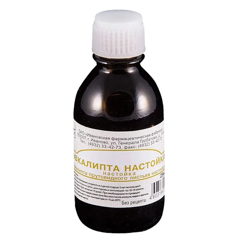 Эвкалипт настойка 25 мл 1 шт